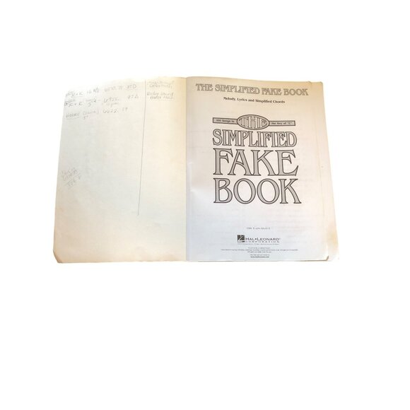 The Simplified Fake Book: 100 Songs In The Key Of C Piano Sheet Music Book - Picture 4 of 7